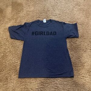 Dark gray #GIRLDAD T-Shirt